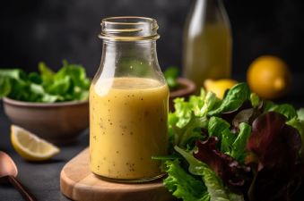 Zesty Lemon Vinaigrette Dressing (Perfect for Salads & More)