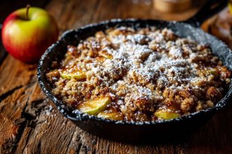 Brown Butter Miso Apple Crisp (The Ultimate Cozy Fall Dessert)