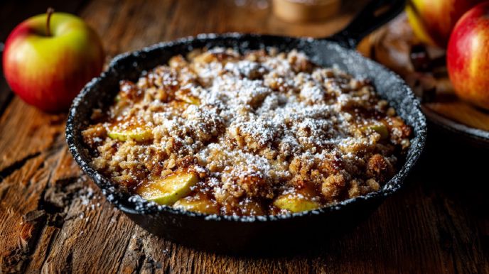 Brown Butter Miso Apple Crisp (The Ultimate Cozy Fall Dessert)