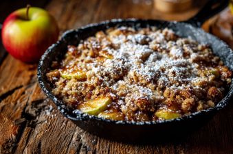 Brown Butter Miso Apple Crisp (The Ultimate Cozy Fall Dessert)