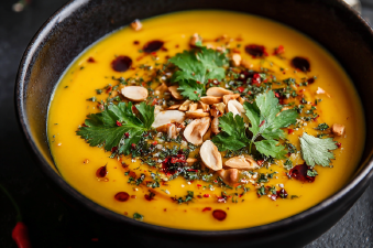 Creamy Butternut Squash & Coconut Curry Soup (Easy One-Pot Recipe)