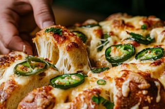 Cheddar Jalapeño Pull Apart Bread (Easy, Cheesy, Crowd-Pleaser)