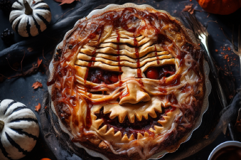 Haunted Halloween Pie Recipe