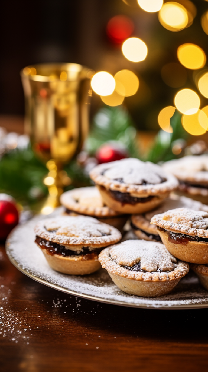 Plate of Mince Pies