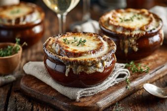 French Onion Soup with Apple Cider: A Comforting Twist on a Classic