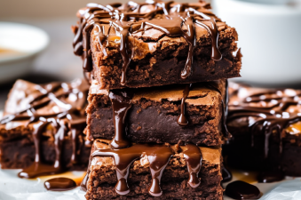 The Best Homemade Fudgy Brownies You’ll Ever Eat!