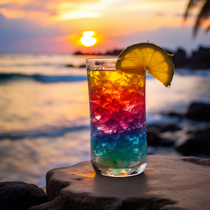 Rainbow Paradise Cocktail Recipe
