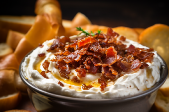 Easy Whipped Goat Cheese Dip